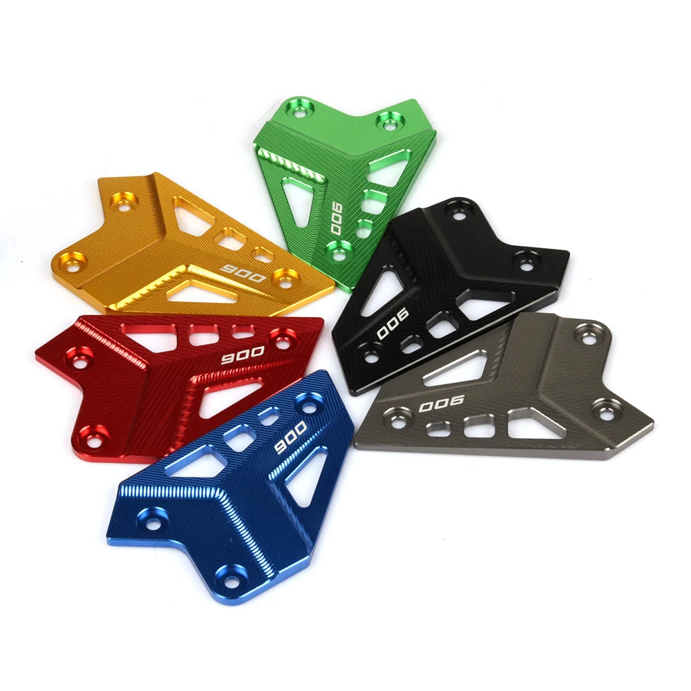 Kawasaki Z900 2017–2024 Rear Footpeg Heel Guard Plates CNC Alloy – All Colours