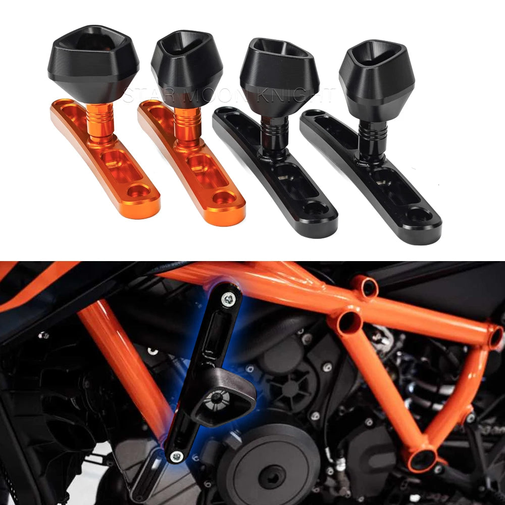 1290 1390 Frame Crash Sliders for KTM Super Duke R 2020–2024 Anti-Drop Protection