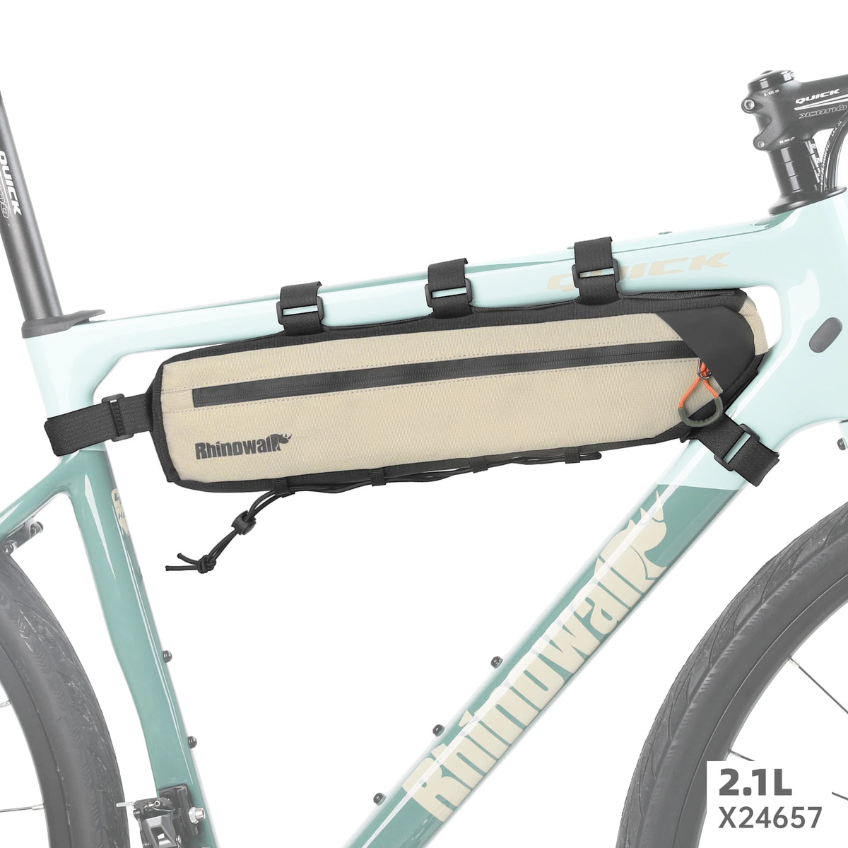 Rhinowalk 2.1L/2.7L Bike Frame Triangle Bag MTB Road Tube Storage Cycling