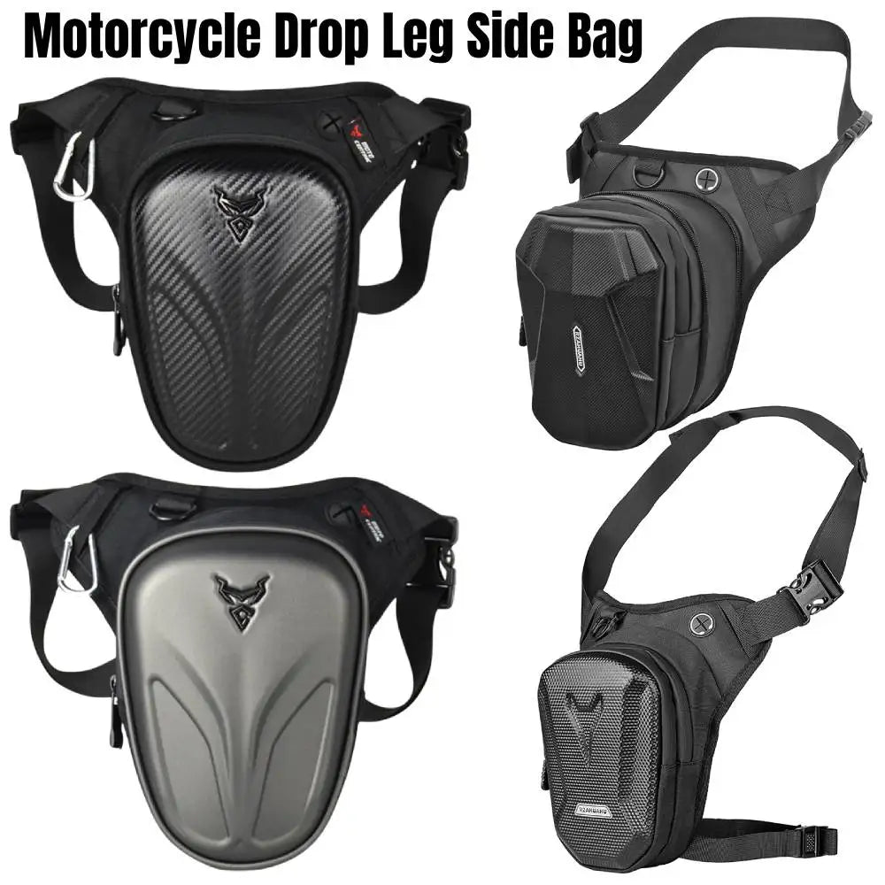 Motorcycle Drop Leg Bag – Waterproof Hip Bum Pack Thigh Belt for Outdoor Riding