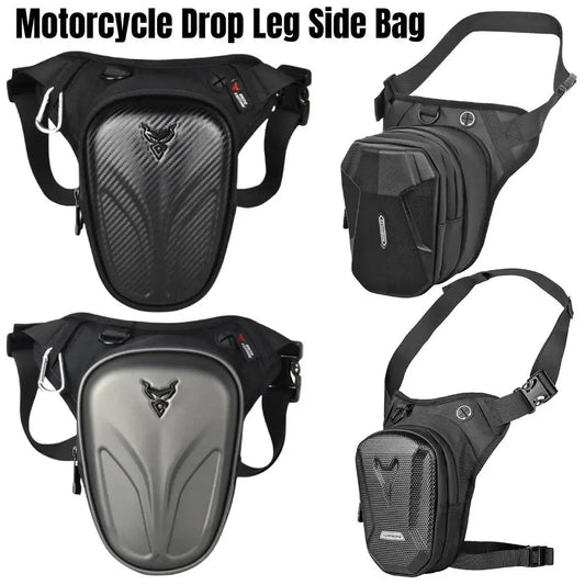 Motorcycle Drop Leg Bag – Waterproof Hip Bum Pack Thigh Belt for Outdoor Riding