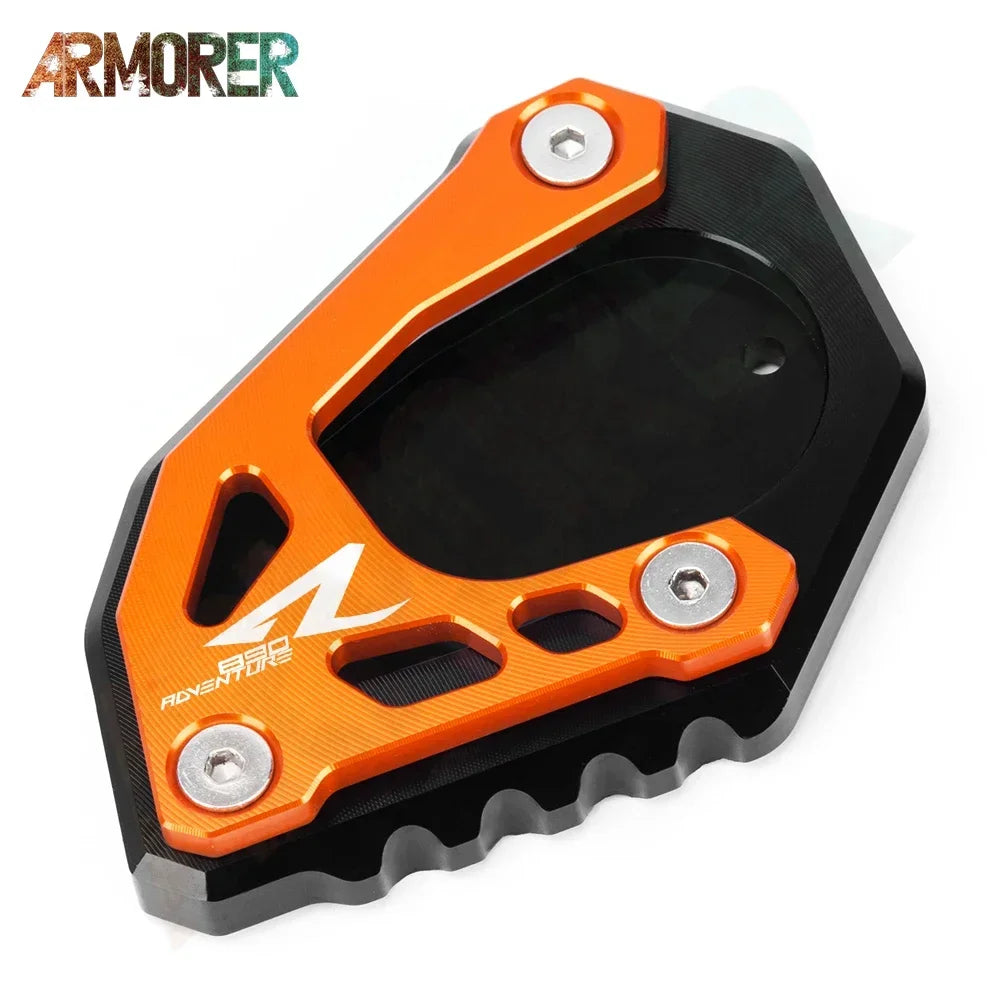 KTM 890 Adventure R Side Stand Kickstand Plate Pad CNC Aluminum 2020-2023