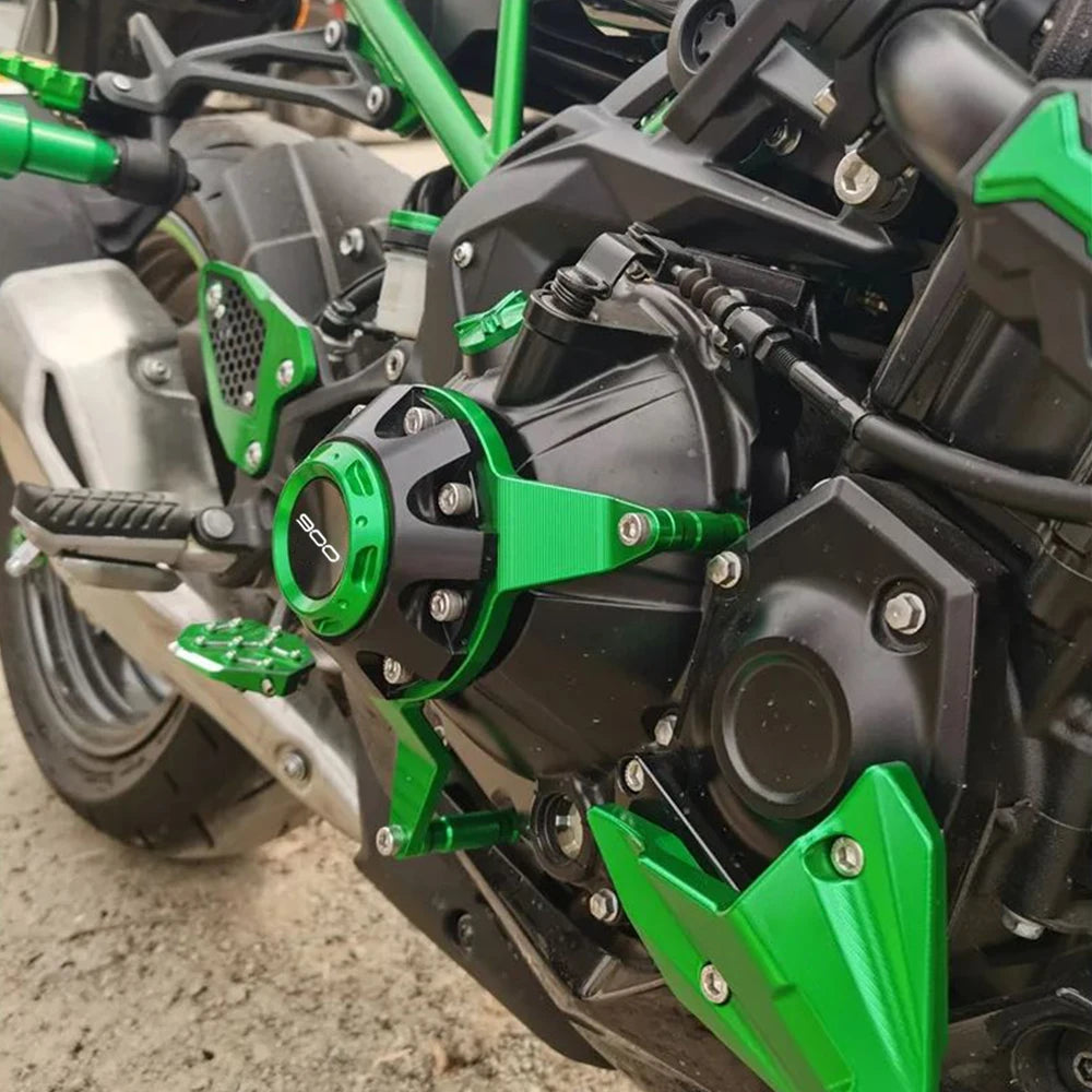 Kawasaki Engine Cover Protector Z650 Z900 Z900SE 2017-2026 Guard Slider