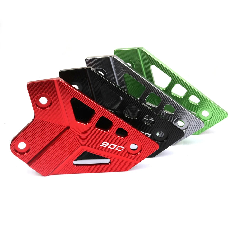 Kawasaki Z900 2017–2024 Rear Footpeg Heel Guard Plates CNC Alloy – All Colours