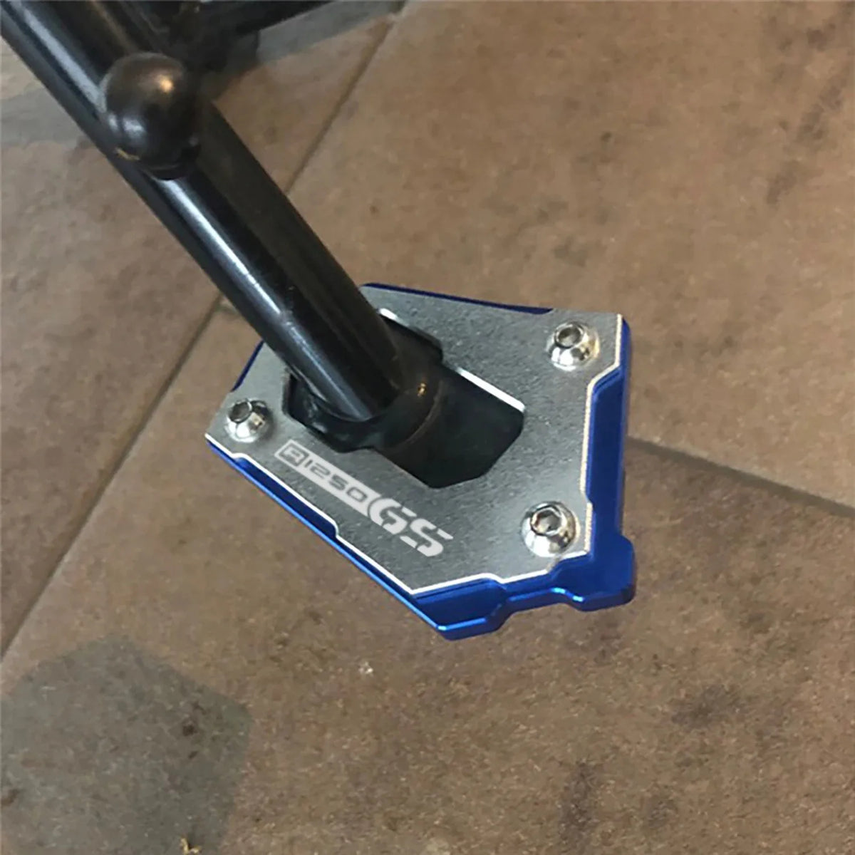 BMW R1250GS R1200GS Side Stand Extension Pad CNC Aluminum Foot Enlarger