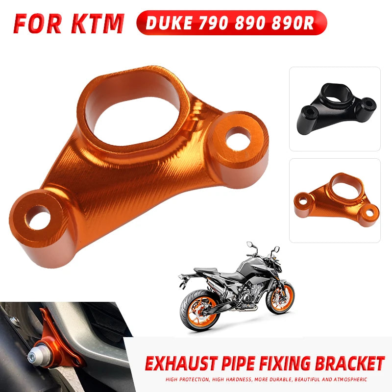 Exhaust Pipe Hanger Bracket Muffler Holder For KTM Duke 790 890 2018-2023