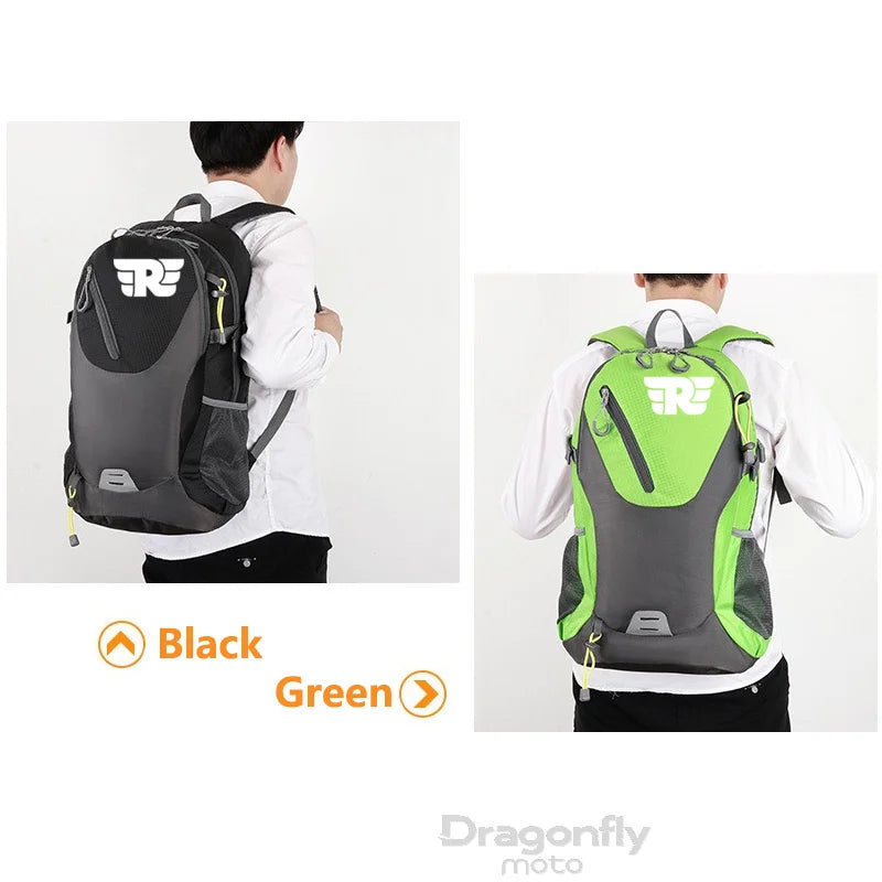 Backpack Royal Enfield Himalayan Interceptor Classic Motorcycle Travel Bag Gift
