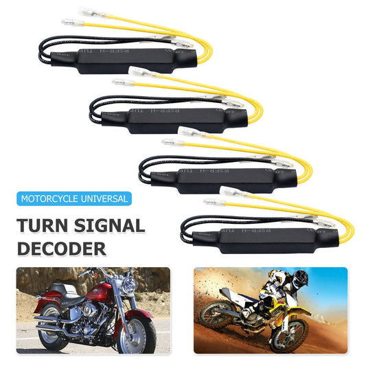 1-4PCS 12V 21W LED Turn Signal Resistor Fix Blinker Error Fast Flash Decoder