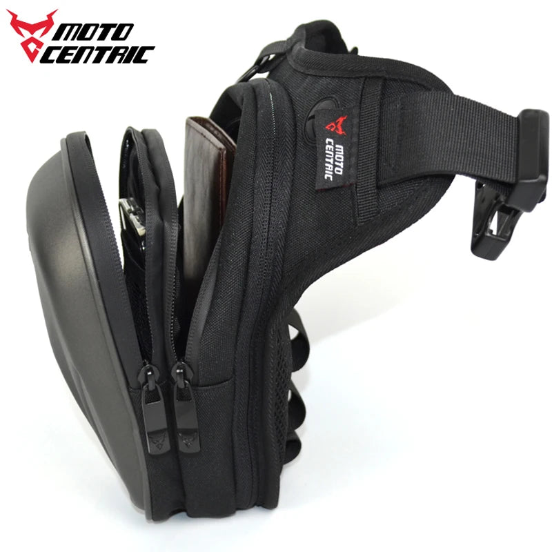 Waterproof Motorcycle Waist Drop Leg Bag Outdoor Moto Pack Hip Belt Backpack