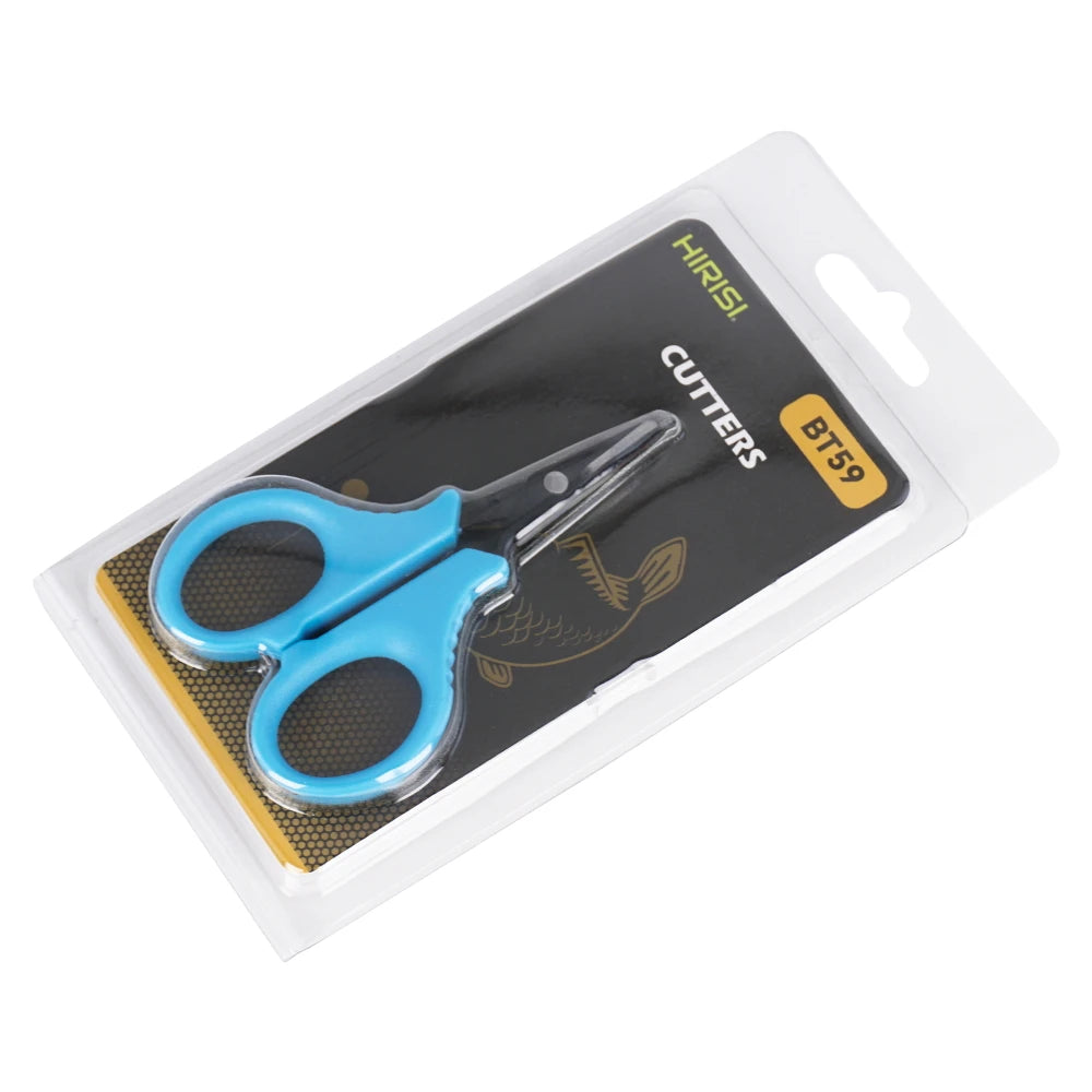 Hirisi Portable Fishing Scissor Stainless Steel Cut PE Braid Line BT59