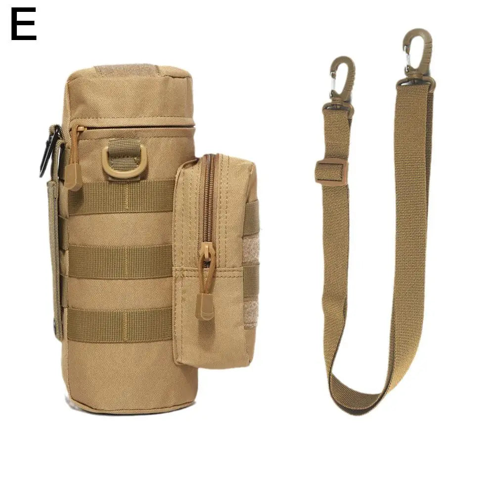 Molle Water Bottle Holder Bag Hydration Carrier Pouch with Strap 32oz Nylon