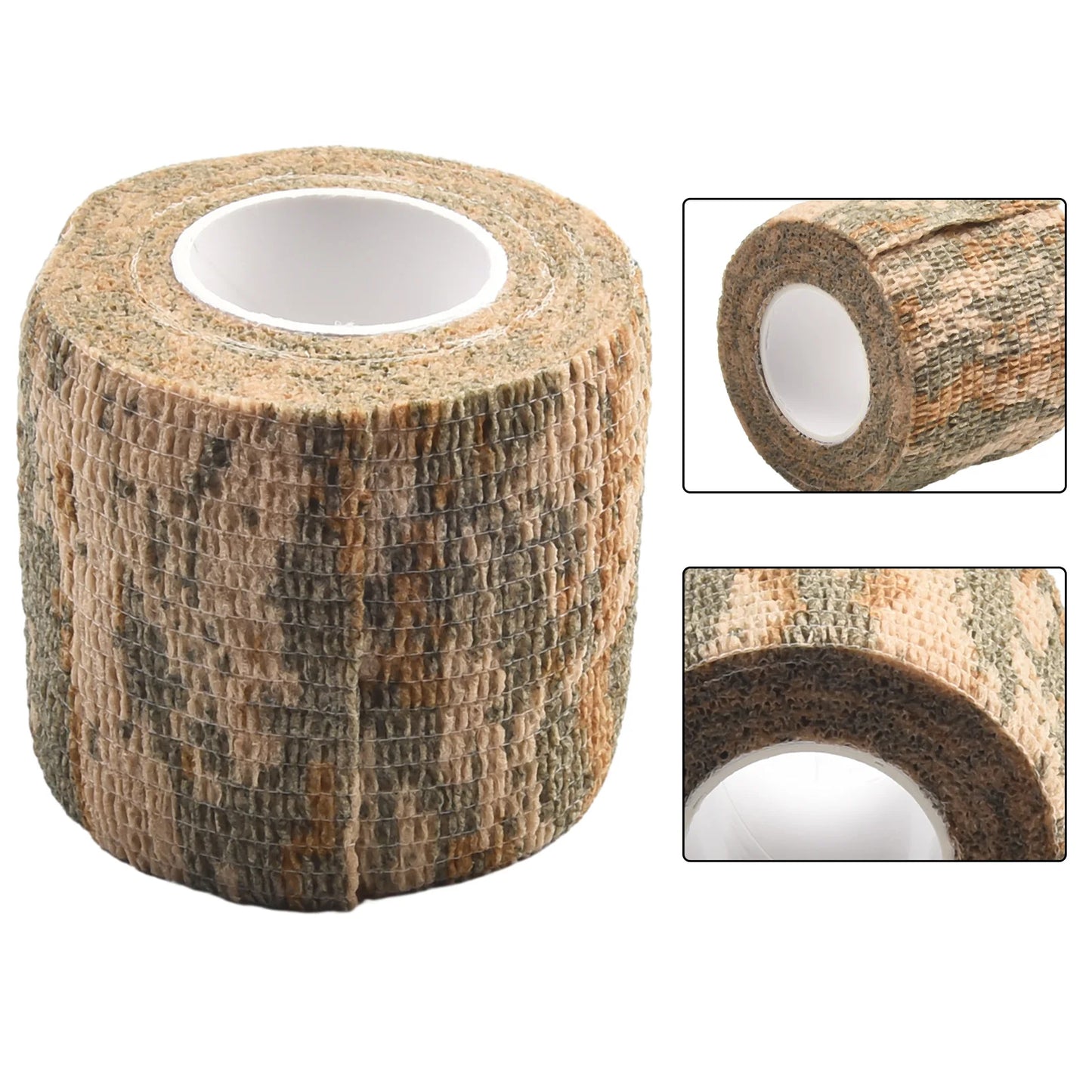 1pc Camouflage Invisible Tape Camo Form Self-Cling Wrap for Hunting Outdoor Gear
