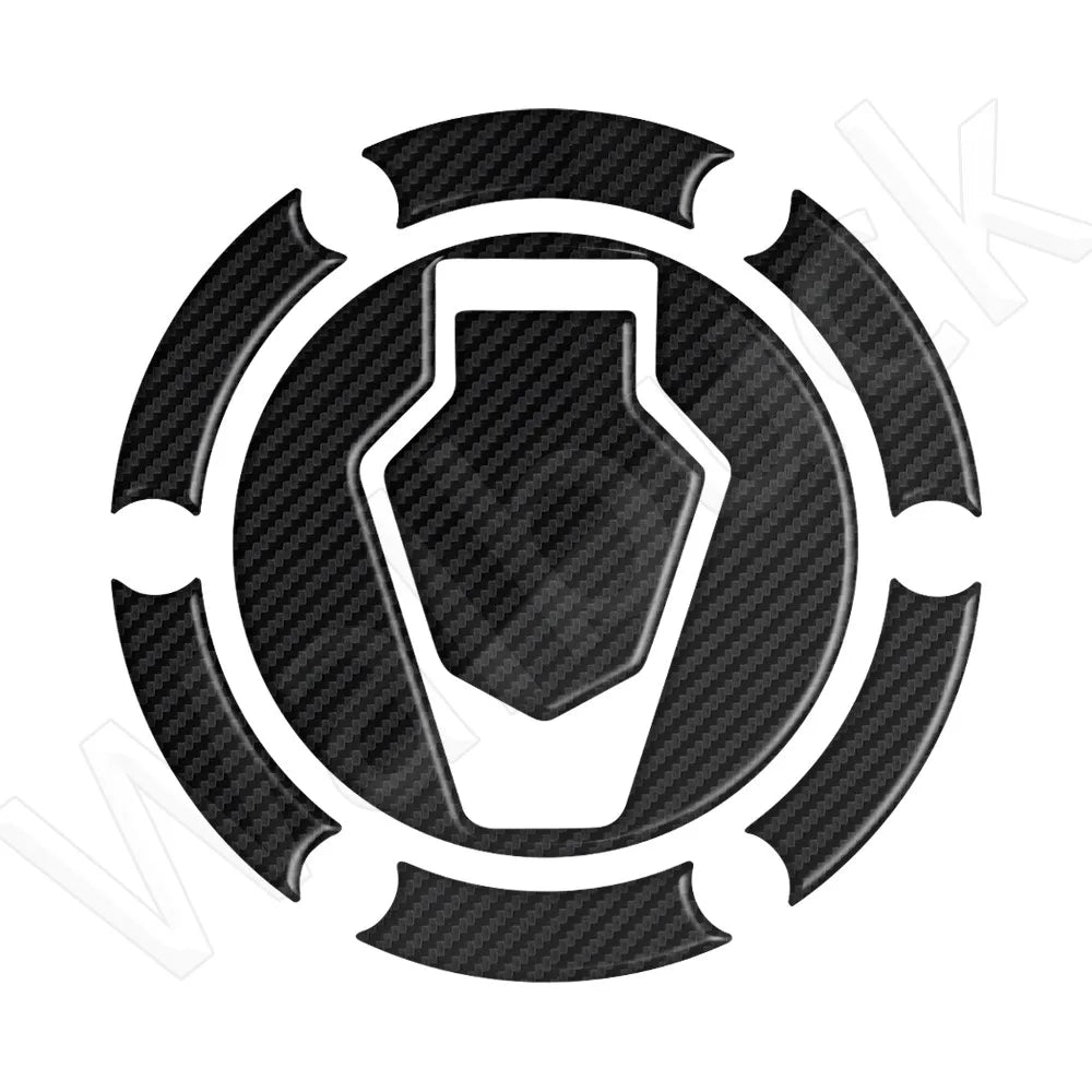 3D Motorcycle Tank Pad Protector Decal For BMW R1250GS R1200GS ADV Triple Black