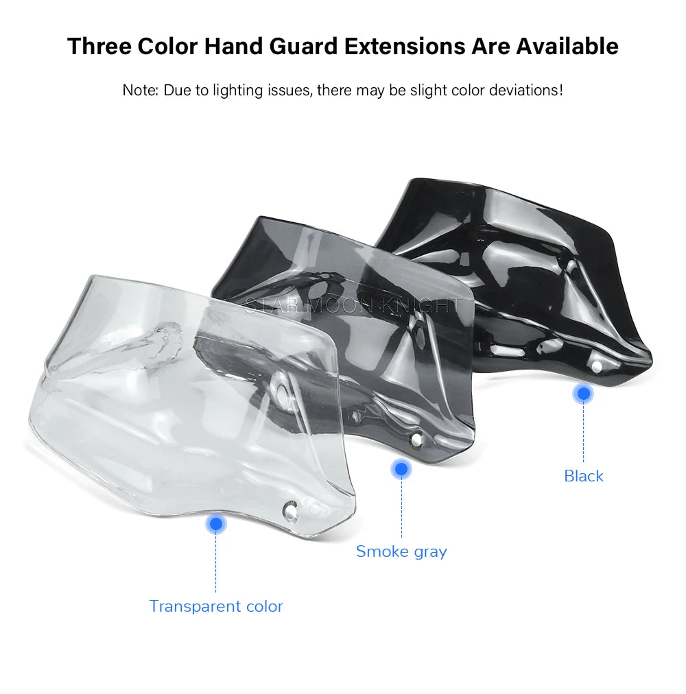 BMW F800GS F900GS F900GSA Hand Guard Extensions Wind Deflectors 2023-2025