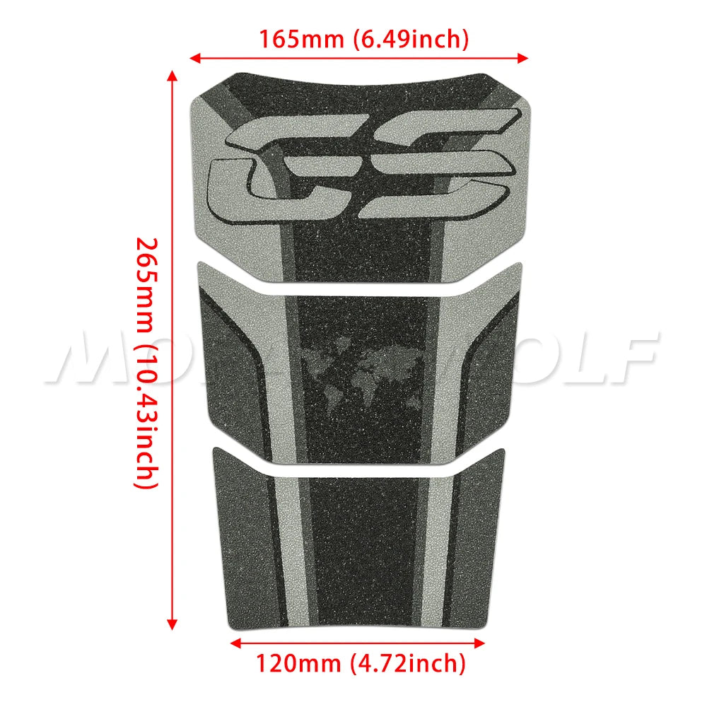BMW R1250GS R1200GS Adventure Tank Pad Protector Resin Sticker Decals 2014-2023