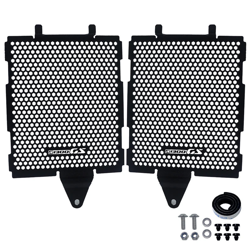 R1300GS Radiator Grille Guard Protector, BMW R1300GS / Adventure 2023-2025 Black