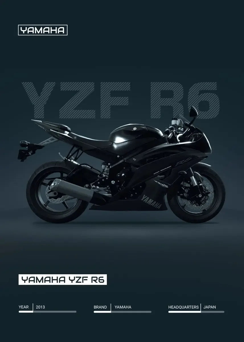 Minimalist Motorcycle Poster Art V4 S1000 RSV4 Canvas Print Mancave Office