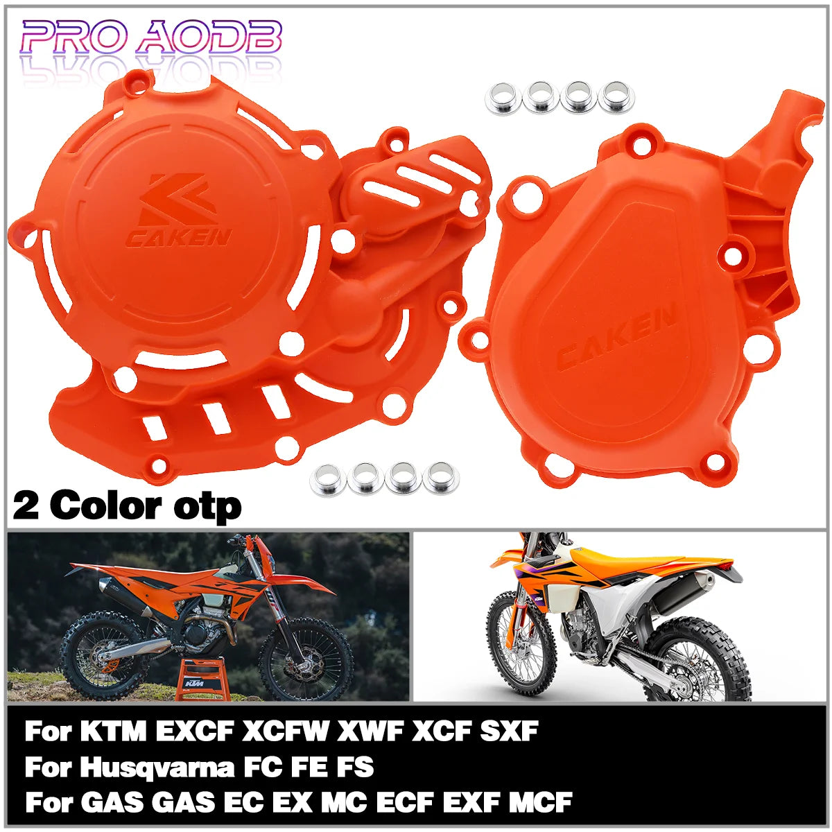 HUSQVARNA FC FE 450 501 Ignition Clutch Cover Protector Guard for KTM 2023-2024