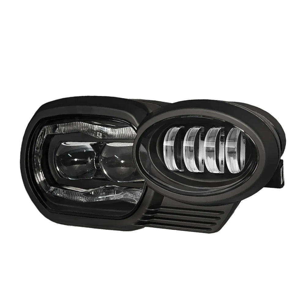 LED Headlight Upgrade for BMW K1200R K1300R 2005-2013 w/ DRL, Projector