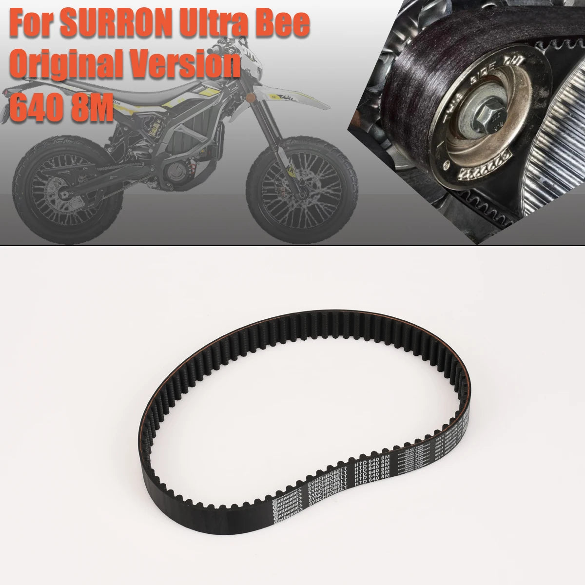 Sur Ron Ultra Bee Drive Belt Electric Dirt Bike Replacement H/D SurRon