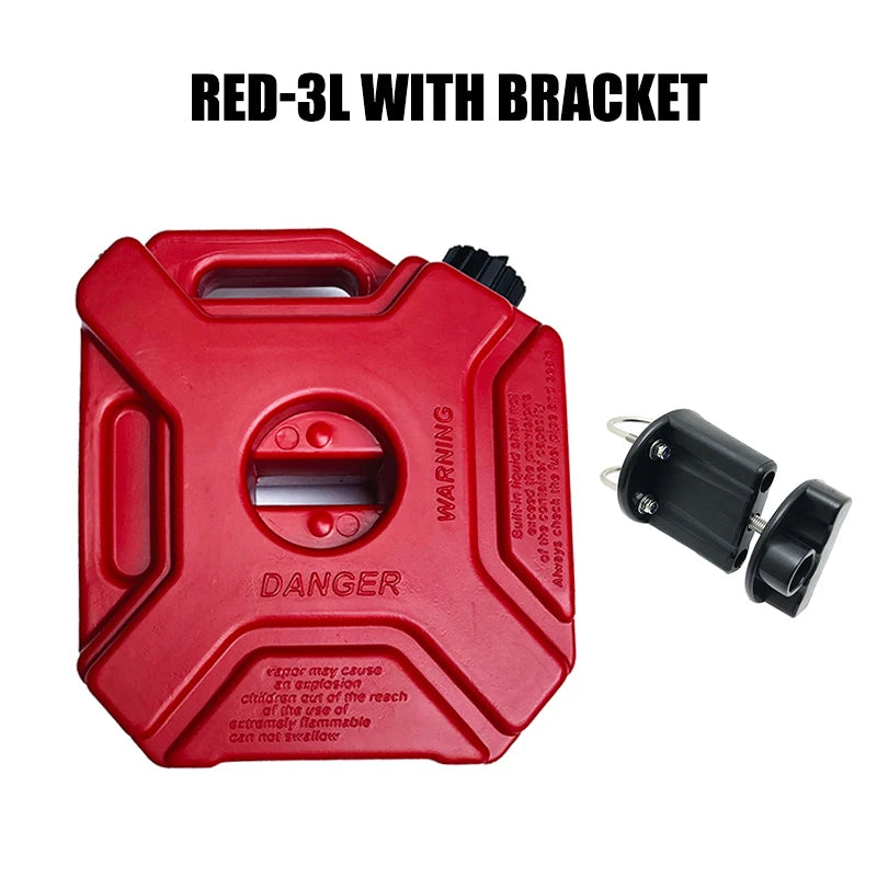 3L/5L motorcycle Fuel Tank Motorcycle Petrol Lock Bracket Adventure Touring