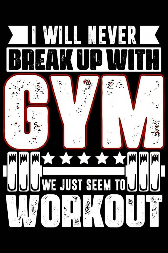 Gym Metal Sign – Interesting Wall Decoration for Room, Bar, Garage, or Cafe