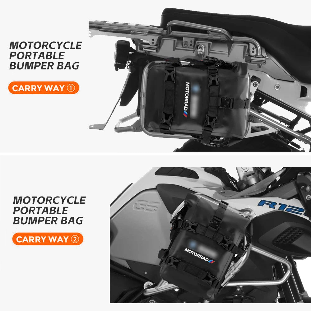 Waterproof Frame Crash Bar Bags for BMW R1250GS R1200GS F750GS F850GS ADV 8L
