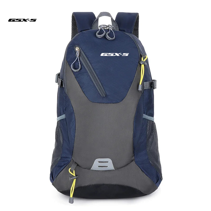 Backpack Suzuki GSX-S750 GSX-S1000 Motorcycle Travel Riding Touring Bag Gift