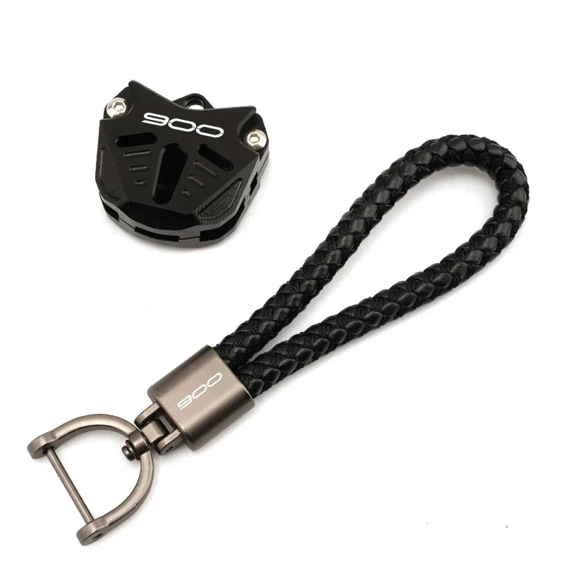 CNC Motorcycle Key Shell Key Case Cover Keychain for Kawasaki Z900 Z900SE 2017-2024