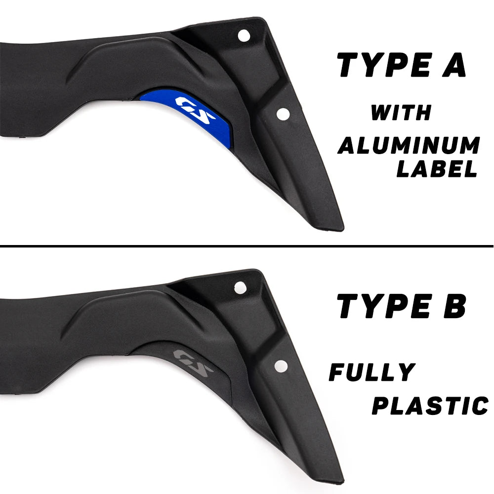 BMW R1300GS Cockpit Panel Cover Wind Deflector 2023–2025 Fork Tunnel Accessory