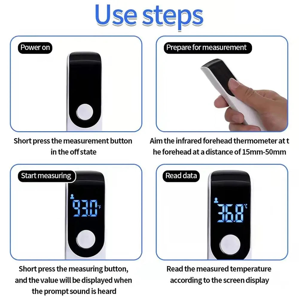 Mini Digital Infrared Thermometer | Non-Contact Forehead | Baby & Adult