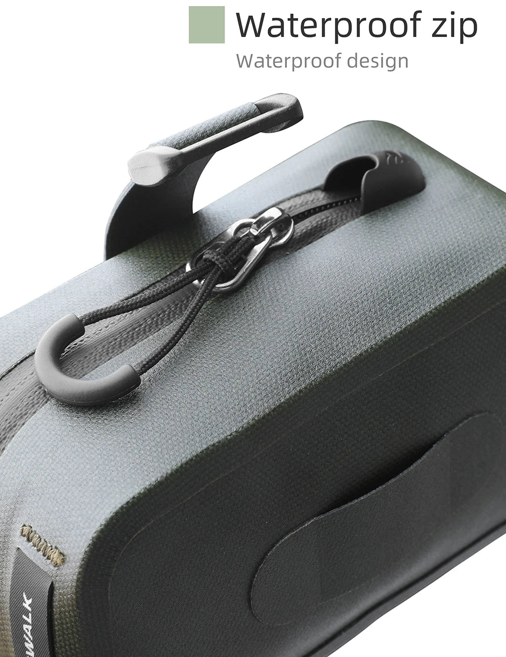Ultralight Waterproof Bike Saddle Bag 0.4L Compact Rear Seatpost Bike Tail Pouch