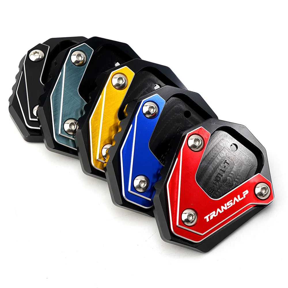 Kickstand Extension Pad For Honda TRANSALP XLV 600 650 700 XL600V XL650V XL700V