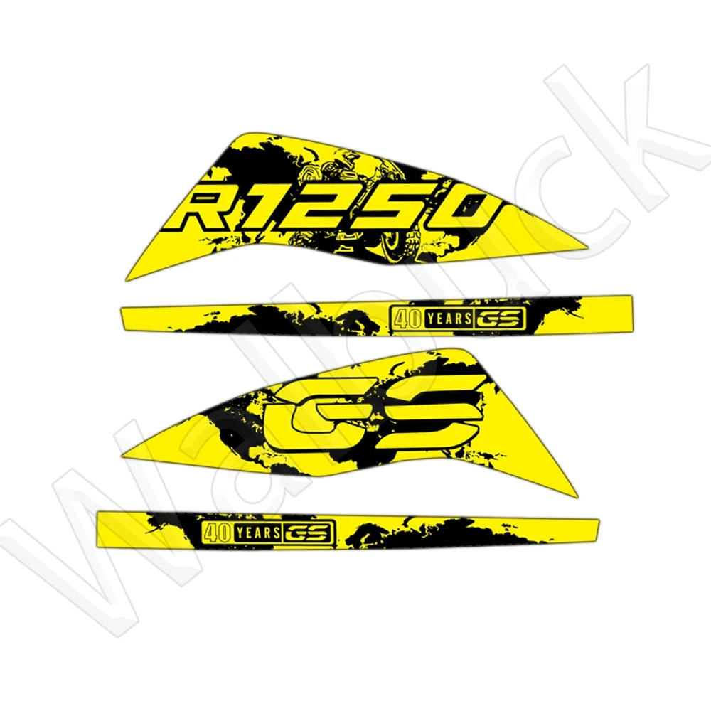 Motorcycle Handguard Stickers Decal For BMW R1200GS R1250GS F750GS F850GS ADV