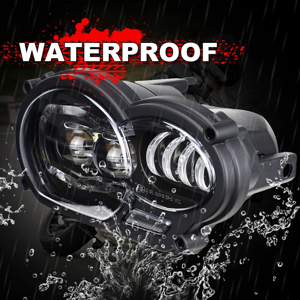 LED Headlight for BMW R1200GS ADV 2004-2012 110W IP67 Waterproof 6000K
