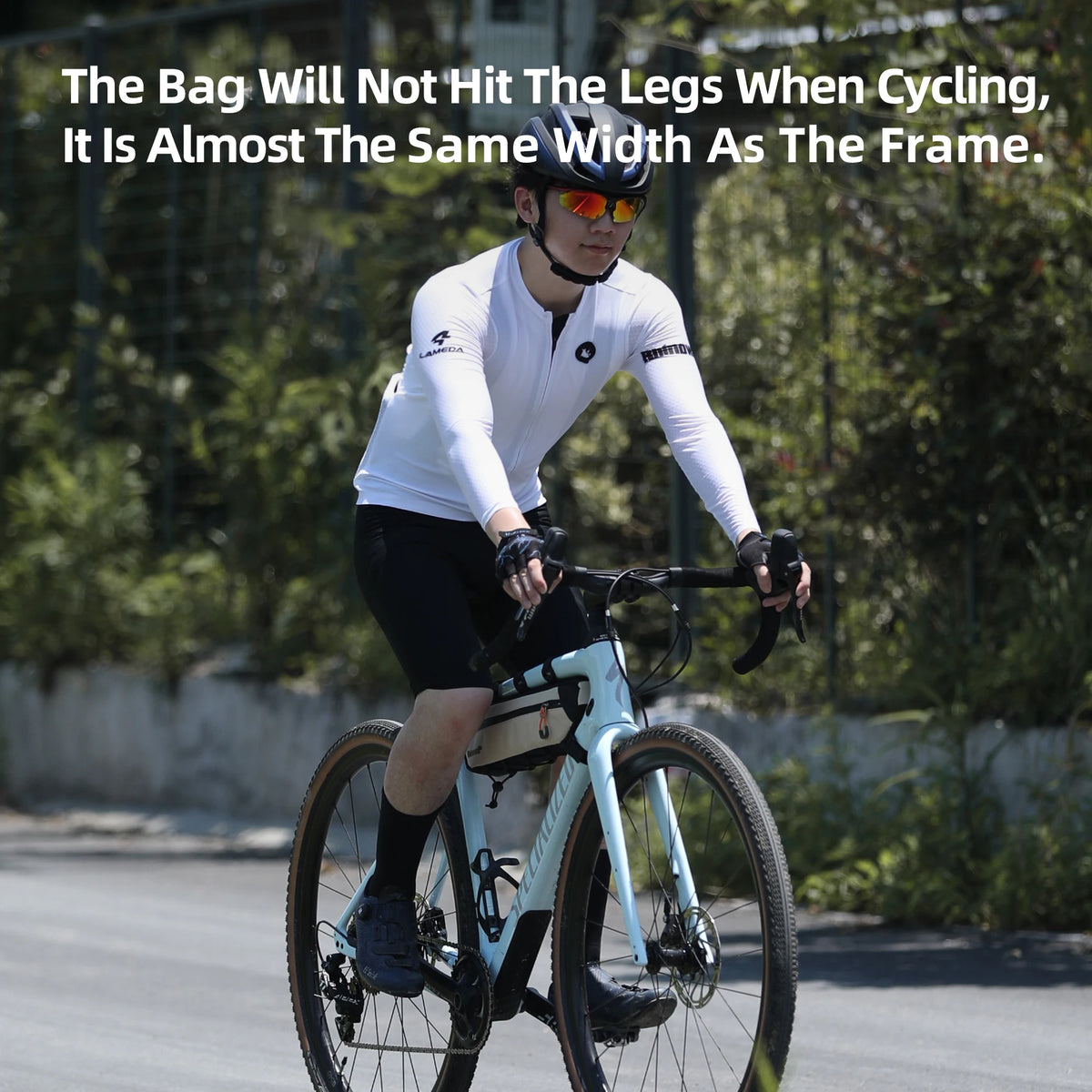Rhinowalk 2.1L/2.7L Bike Frame Triangle Bag MTB Road Tube Storage Cycling