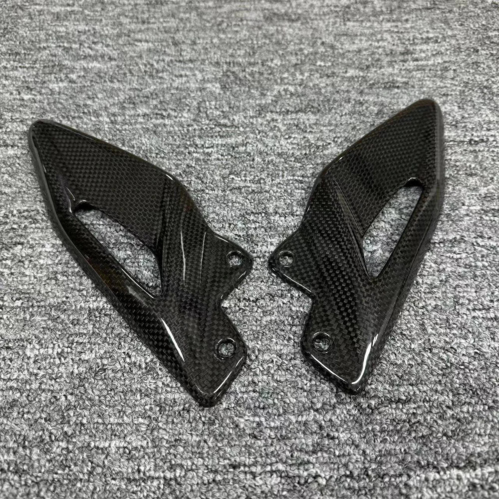 Triumph Street Triple 765 660 Heel Guard Plates Foot Rests 2016-24