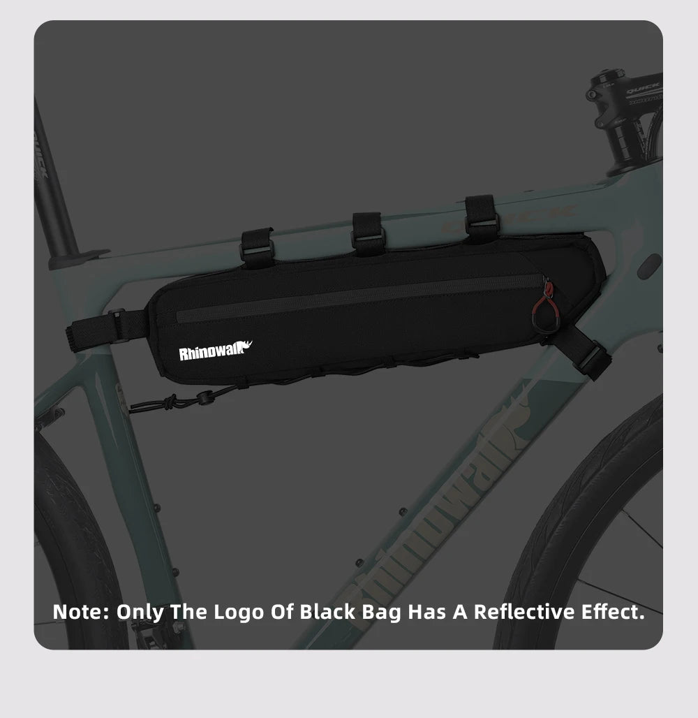 Rhinowalk 2.1L/2.7L Bike Frame Triangle Bag MTB Road Tube Storage Cycling