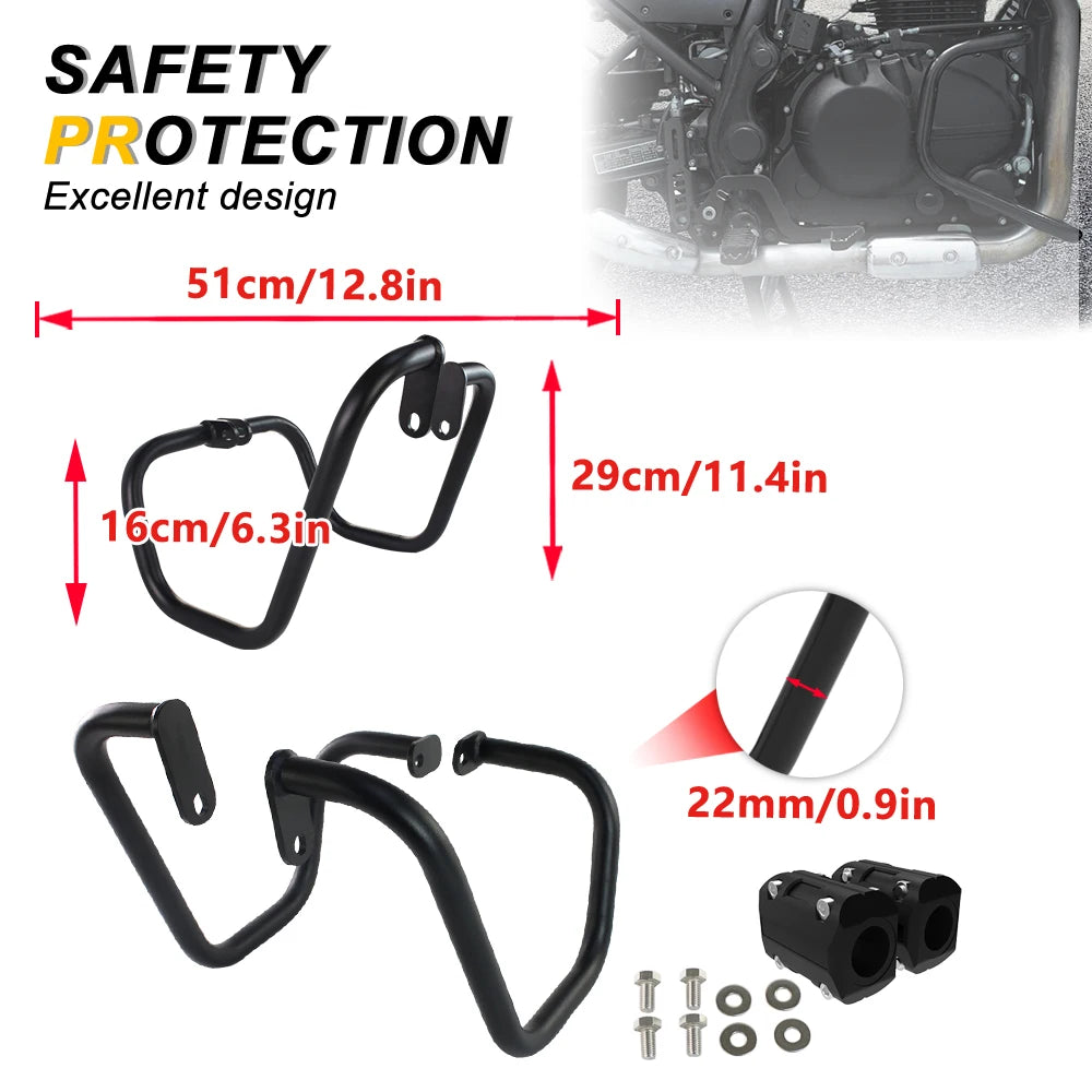 Royal Enfield Himalayan 411 SCRAM Engine Crash Bar Guard Frame 2016-2024