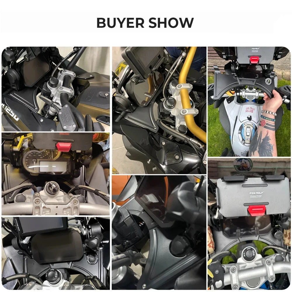BMW Cockpit Fairing Forkshield R1200GS R1250GS ADV 2013-2024 GSA GS R1200