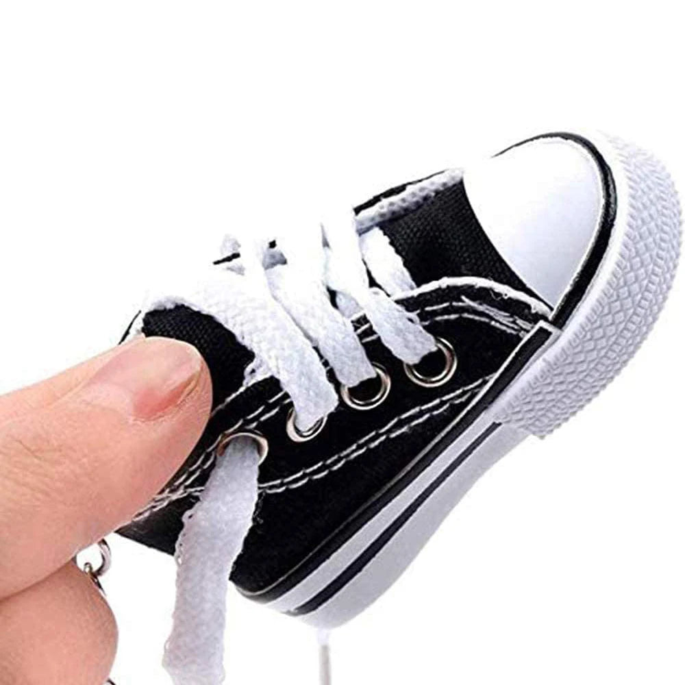 Mini Canvas Shoe Kickstand Cover for Motorcycle Side Stand – Funny Support Pad