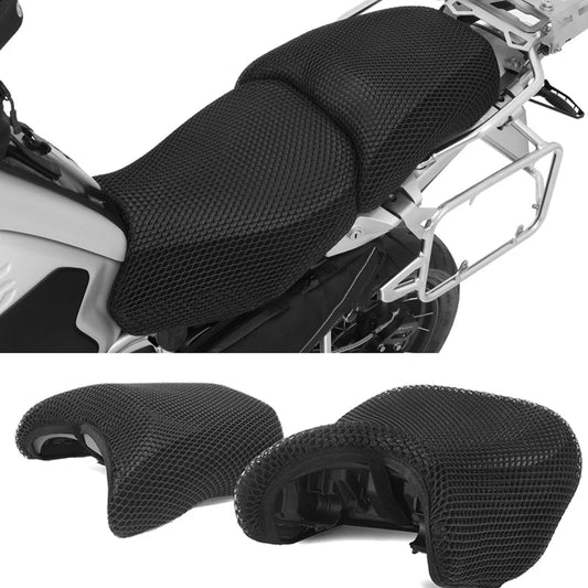 Motorcycle Anti-Slip 3D Mesh Seat Cover Waterproof Cushion BMW R1200GS R1250GS ADV