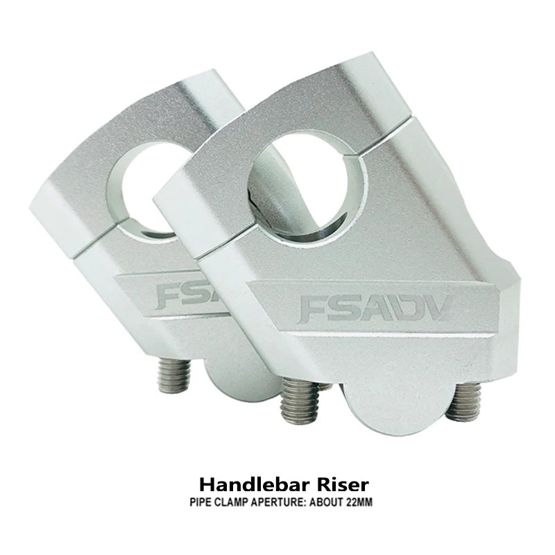 22mm/28mm Motorcycle Handlebar Riser Clamp Mount Motocross BMW universal Honda