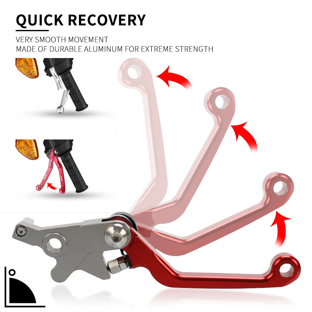 CNC Pivot Foldable Brake & Clutch Levers for Honda CRF250R CRF250RX