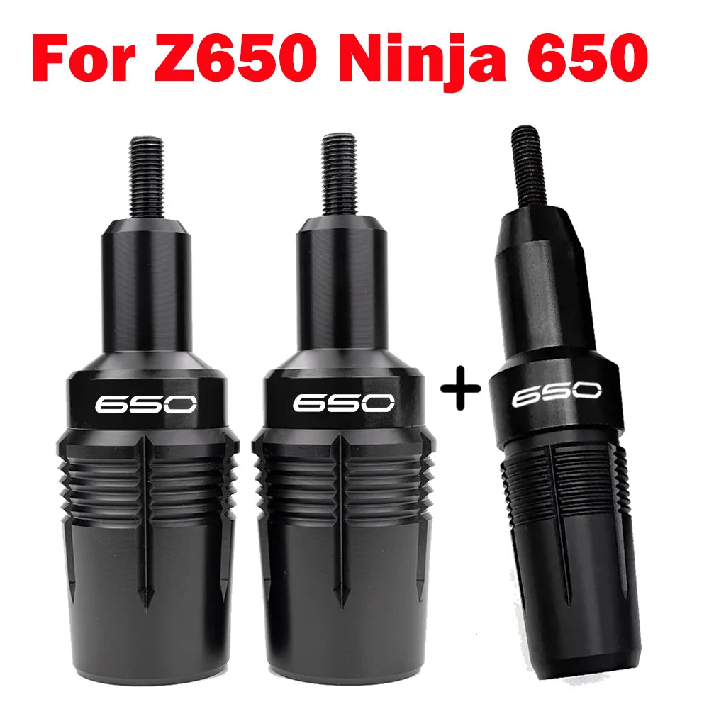 Kawasaki Z900 Z650 Ninja 650 Frame Sliders Crash Protection Engine Exhaust Guard