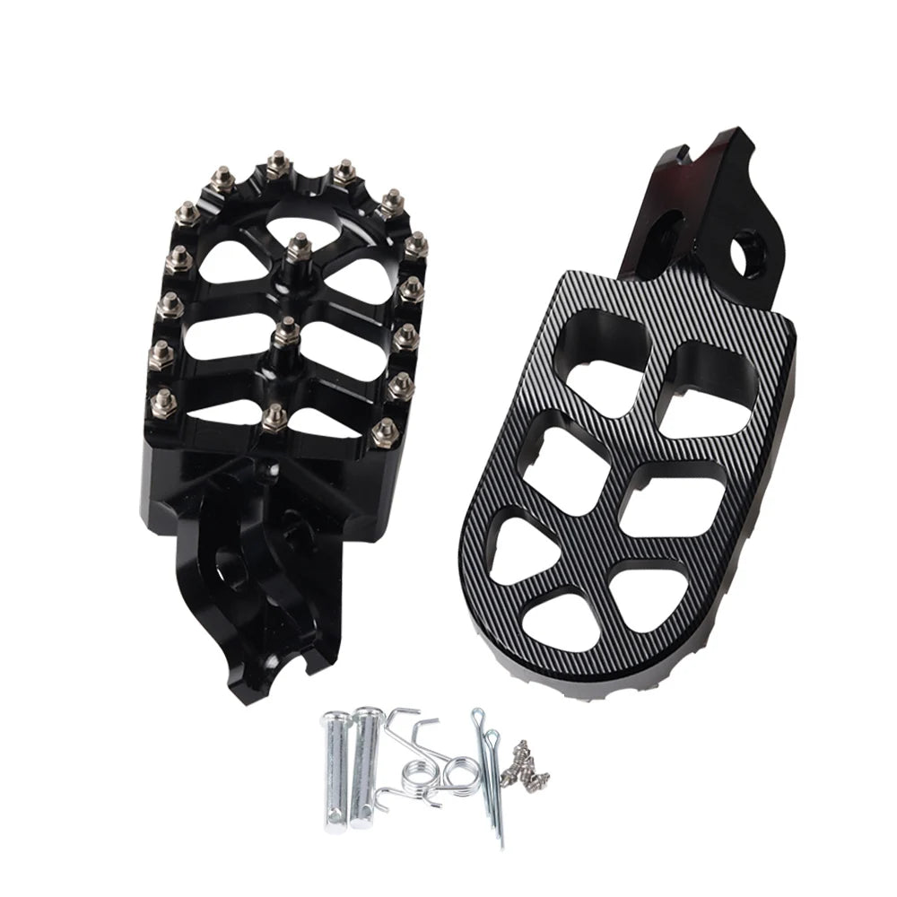 Honda CRF300L CRF250 CRF450 Foot Pegs Pedals Rest Footrests CNC Alloy 2002–2023