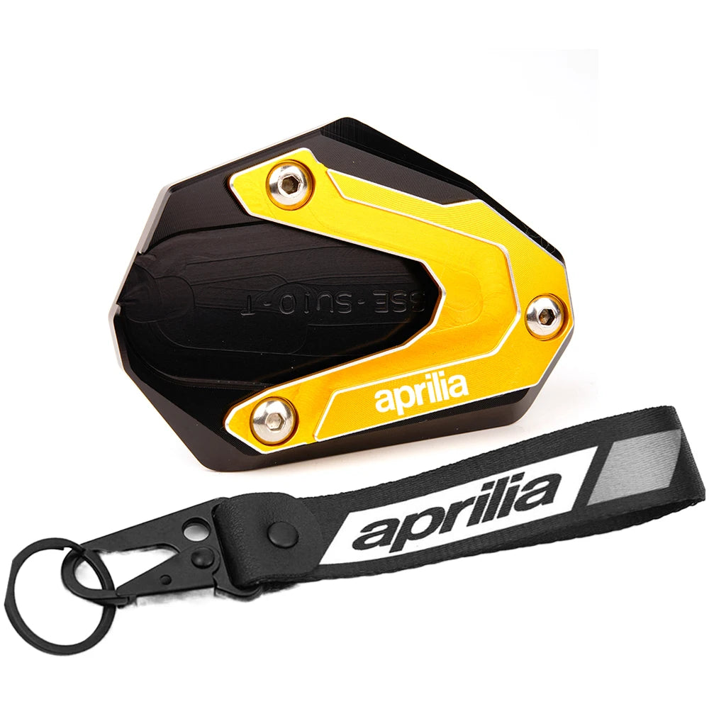 Aprilia RS660 RS457 2020-2025 Kickstand Pad CNC Side Stand Extension Plate