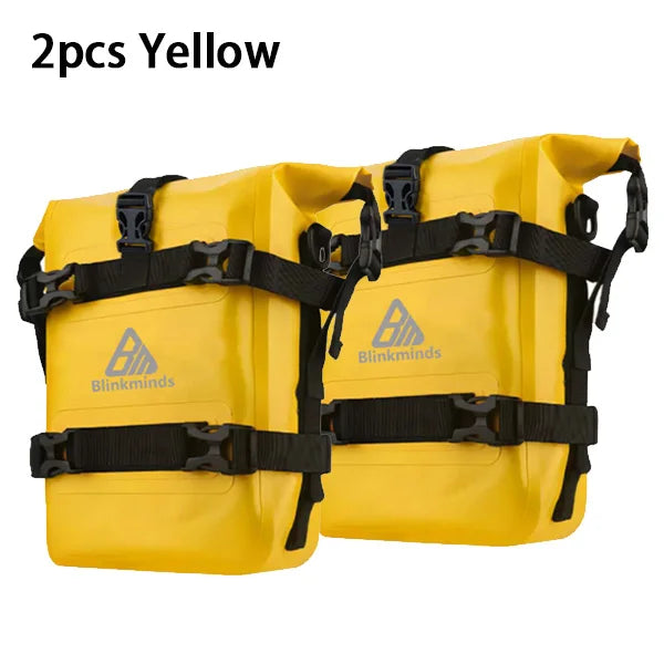 Motorcycle Crash Bars Bag Waterproof, Repair Tools, Luggage BMW Honda Suzuki Adv
