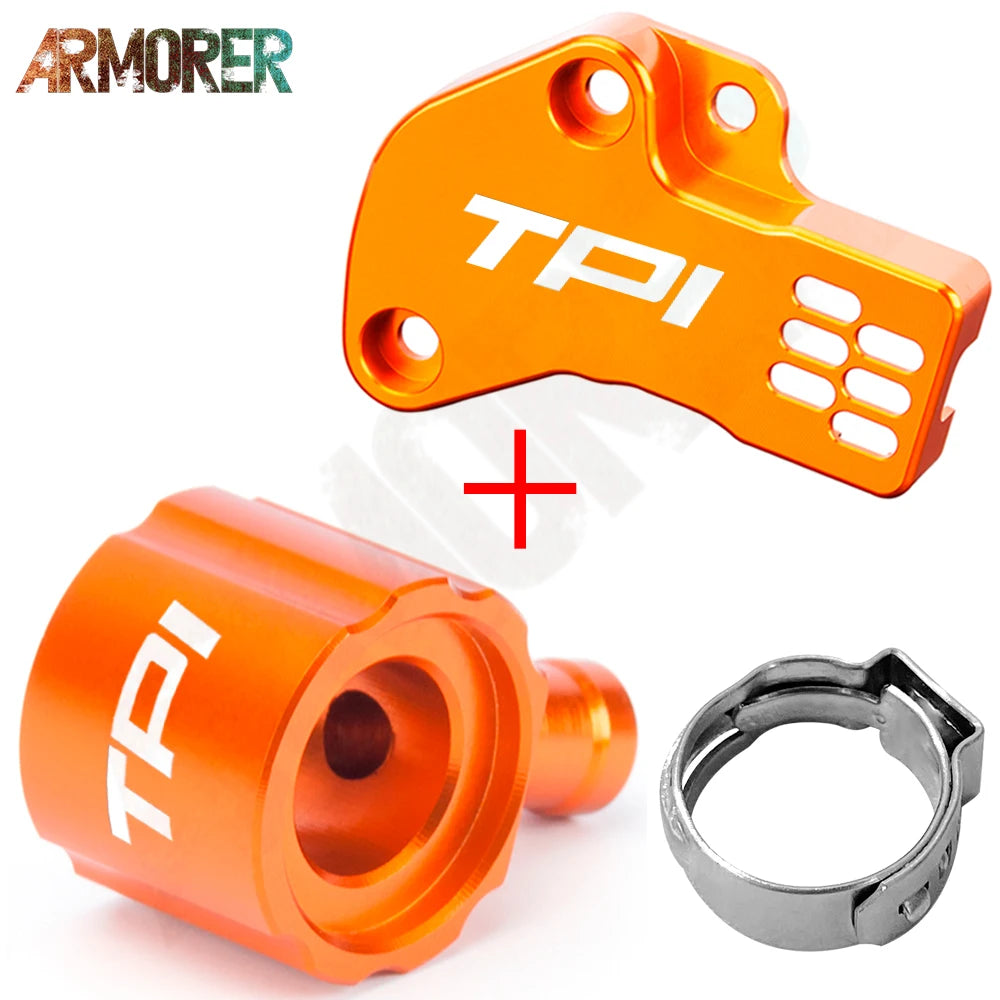 KTM Fuel Line Tank Connector Sensor Guard Protector CNC Aluminum 2020-2022