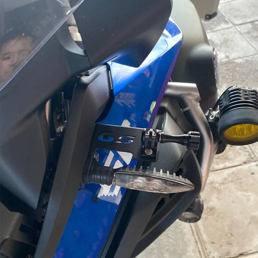 BMW R1200GS R1250GS Adventure Front Left Camera Support Bracket GoPro Mount